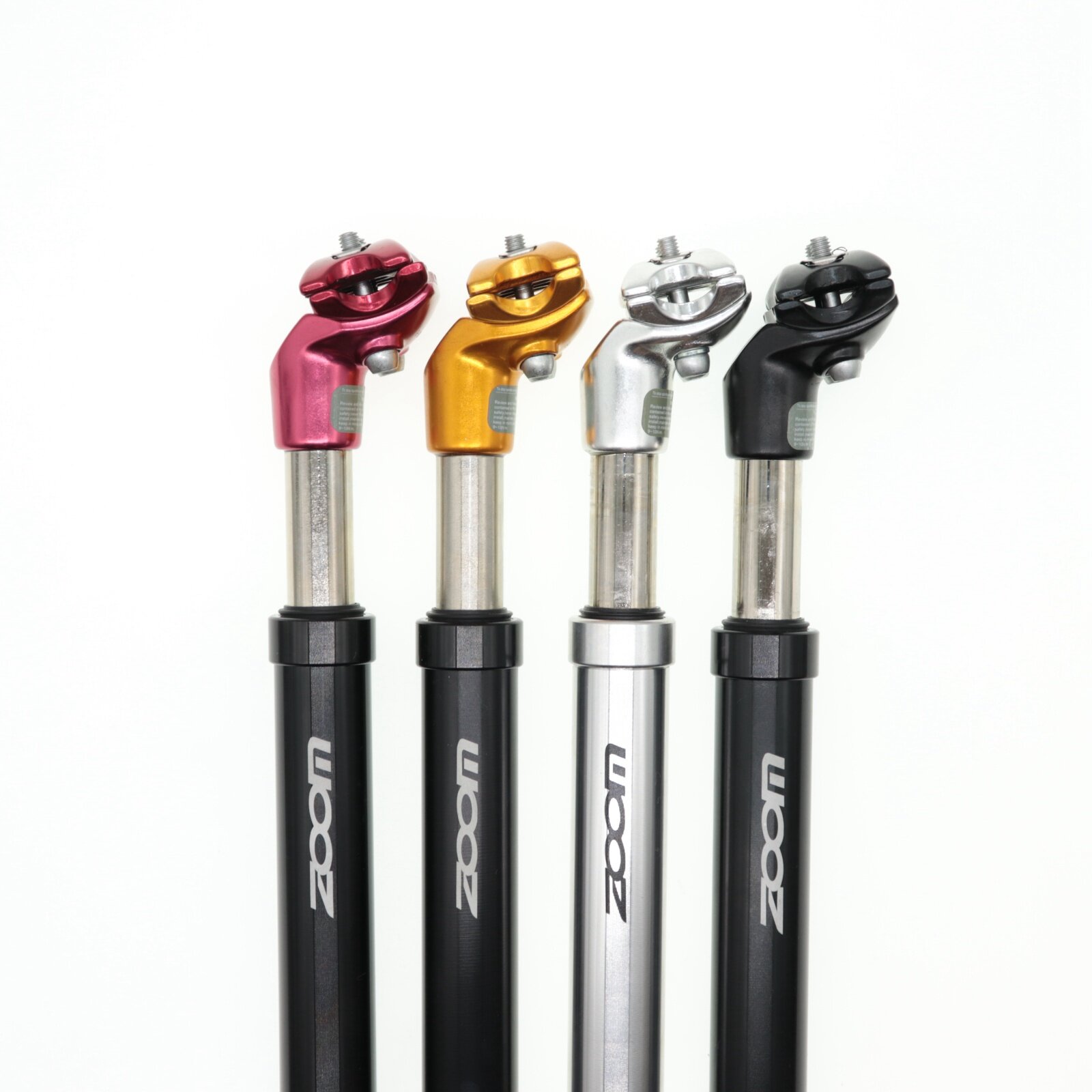 ZOOM Suspension Seatpost Shock Absorber damping Alu MTB mountain bike Bicycle Seat post 27.2 28.6 30.0 30.4 30.9 31.6 33.9mm X350MM