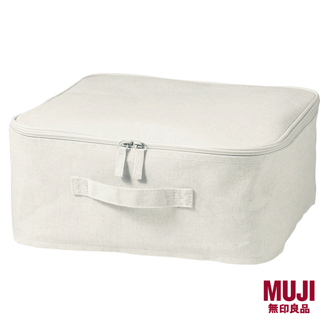 MUJI Cotton Linen Polyester Softbox Square 35 x 35cm