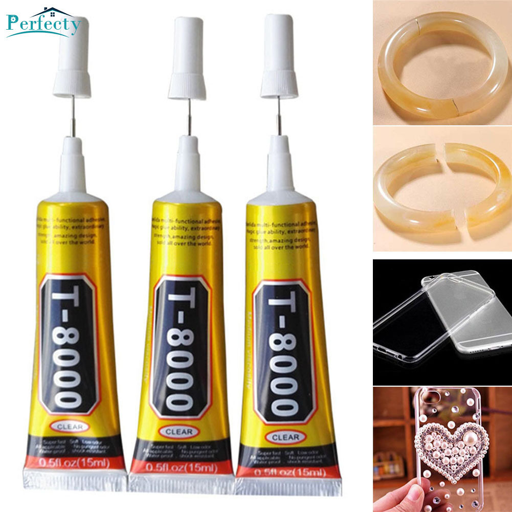 Perfecty T7000/T8000 Glue Epoxy Resin Clear Adhesive Needle Type Phone Screen Repairing Tool