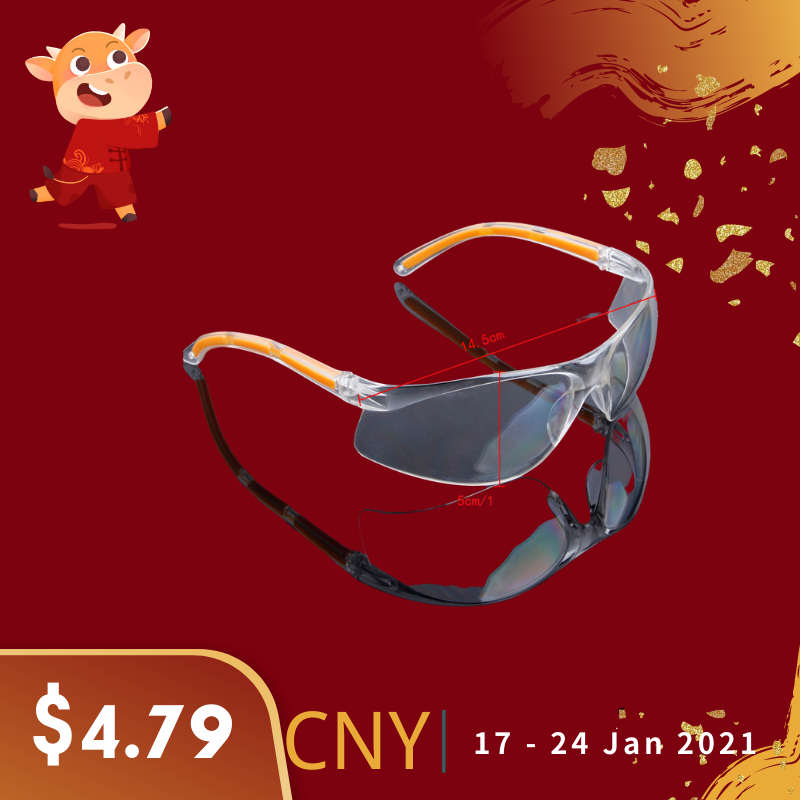 UV Protection Safety Goggles Work Lab Laboratory Eyewear Eye Glasse Spectacles