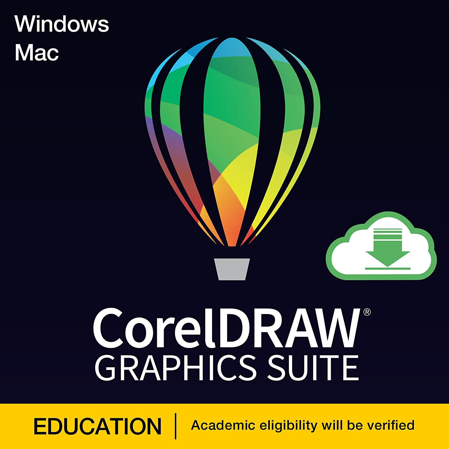 CorelDRAW Graphics Suite 2023 | Education Edition | Graphic Design Software for Professionals | Vector Illustration, Layout, and Image Editing [PC/Mac Download]